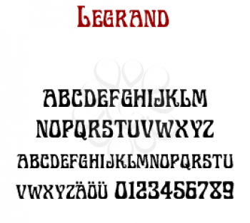Legrand Font