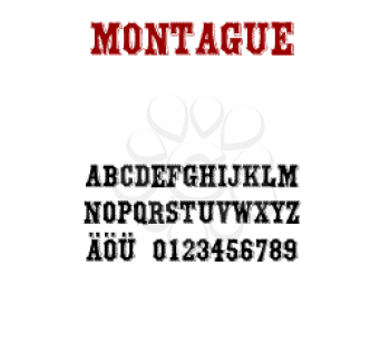 Montague Font