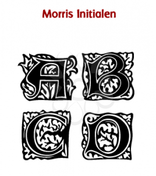 Morrisinits Font