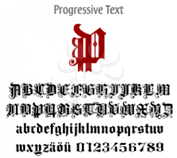 Progressive Font