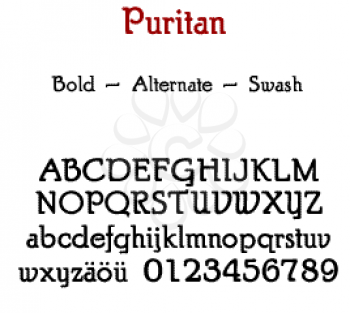 Puritan Font