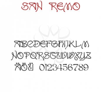 Font #893