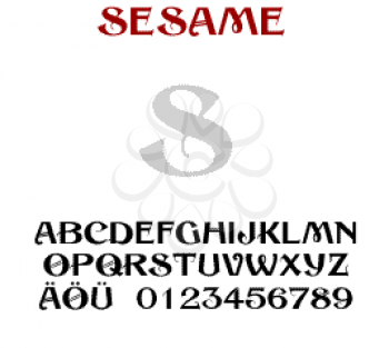 Sesame Font