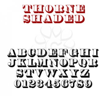 Shadow Font