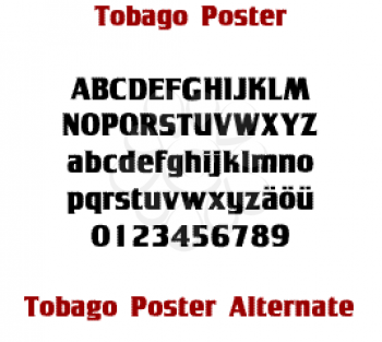 Tobago Font