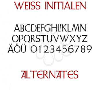 Weiss Font