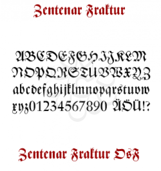 Zentenar Font