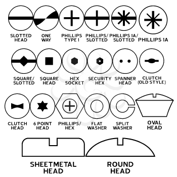 Fasteners Font