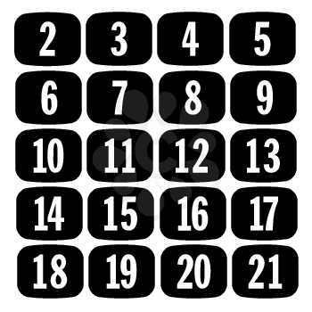 Digits Font