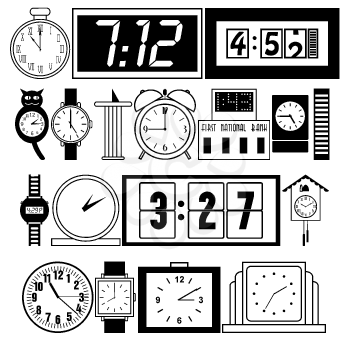 Clock Font