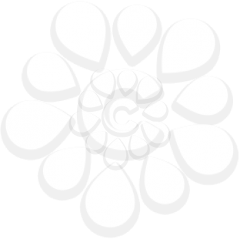 Royalty Free Video of an Abstract Flower Pattern