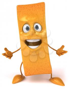 Royalty Free Clipart Image of a French Fry