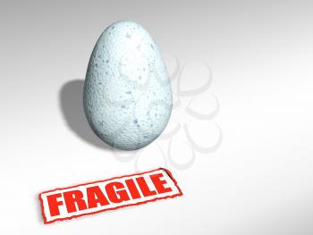 Royalty Free Clipart Image of an Easter Egg

