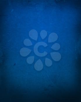 Blue grunge background with a leather texture