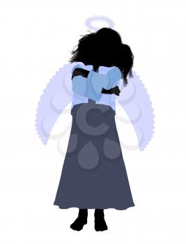 Royalty Free Clipart Image of an Angel