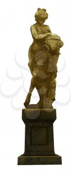 Royalty Free Clipart Image of a Statue