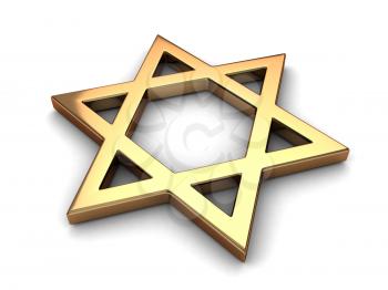 3D Illustration Representing Judaism