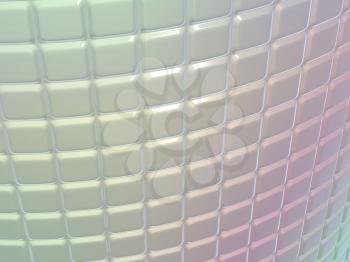 Fluted metal pattern with gradient colors. Useful as background 