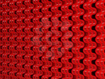 Texture: Red Wavy Scales pattern. useful as background