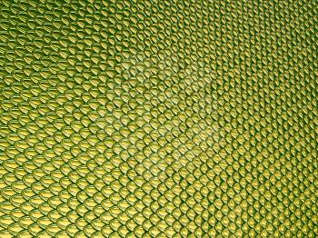 Yellow green Golden Scales textured material or background