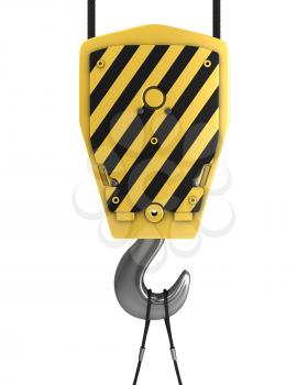 Royalty Free Clipart Image of a Crane Hook