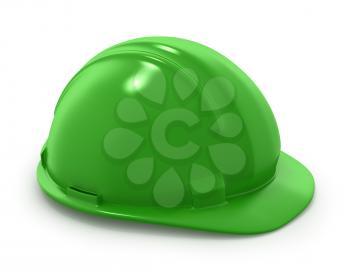 Royalty Free Clipart Image of a Builder's Helmet