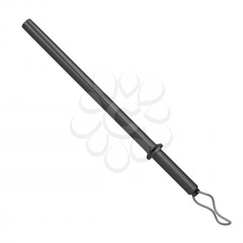 Royalty Free Clipart Image of a Police Baton