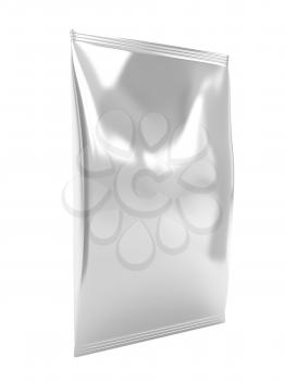 Royalty Free Clipart Image of a Foil Bag