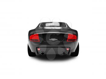 Royalty Free Clipart Image of an Aston Martin