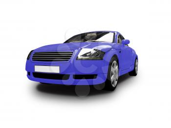 Royalty Free Clipart Image of an Audi