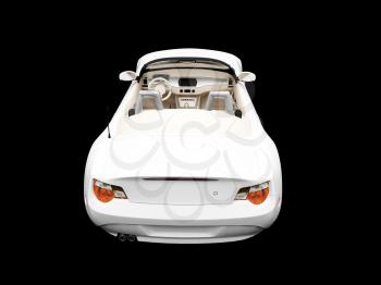 Royalty Free Clipart Image of a BMW Convertible