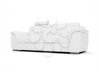 Royalty Free Clipart Image of a Couch