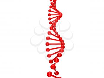 Royalty Free Clipart Image of DNA Structure