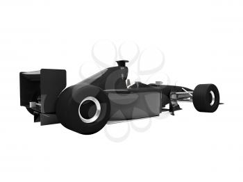 Royalty Free Clipart Image of a Formula One Car