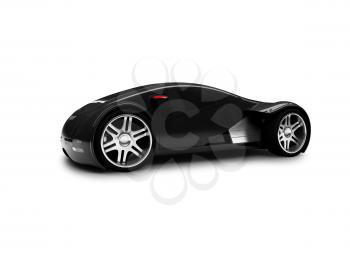 Royalty Free Clipart Image of a Lexus