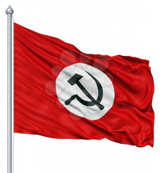 Royalty Free Clipart Image of an USSR Flag