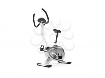 Royalty Free Clipart Image of an Exercise Bike