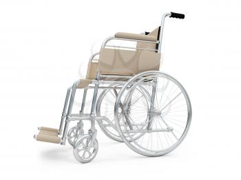 Royalty Free Clipart Image of a Wheelchair