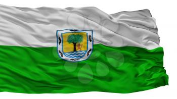 Santa Fe De Antioquia City Flag, Country Colombia, Antioquia Department, Isolated On White Background, 3D Rendering