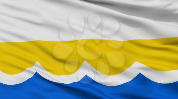 Svobodny City Flag, Country Russia, Amur Oblast, Closeup View, 3D Rendering