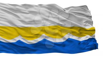 Svobodny City Flag, Country Russia, Amur Oblast, Isolated On White Background, 3D Rendering