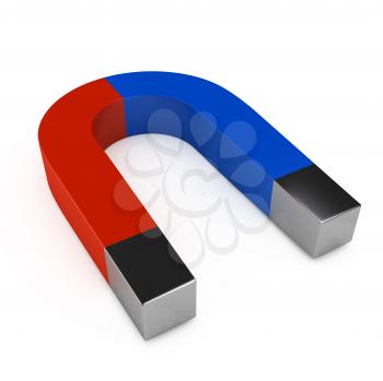 Royalty Free Clipart Image of a Magnet