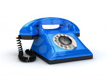 Royalty Free Clipart Image of a Telephone