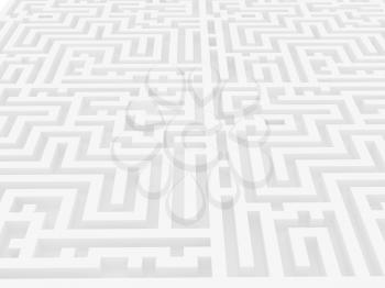 Royalty Free Clipart Image of a Labyrinth
