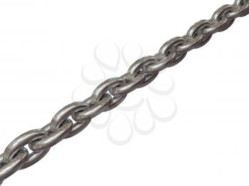 Royalty Free Clipart Image of an Iron Chain