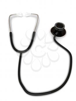 Royalty Free Clipart Image of a Stethoscope