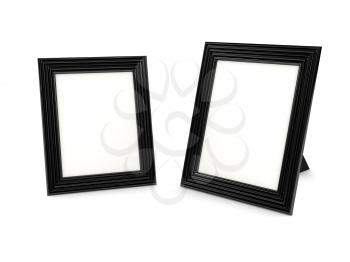Royalty Free Clipart Image of Picture Frames