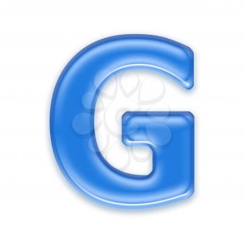 Royalty Free Clipart Image of a Letter 'G'
