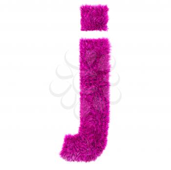 pink grass letter