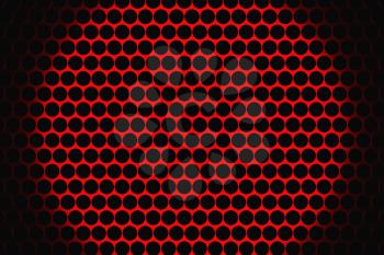 Metal speaker grill texture for using as background. Highly detailed render.